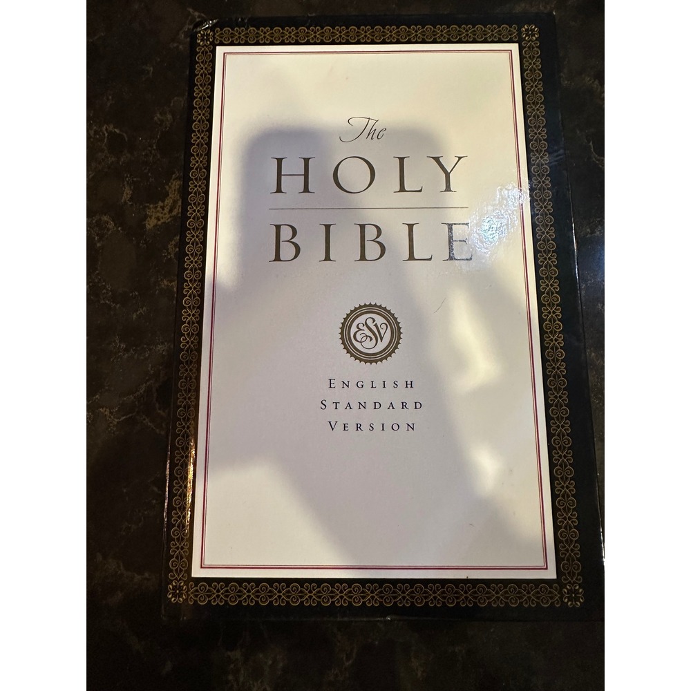 Crossway Holy Bible ESV English Standard Version Hardcover Black Gold ISBN